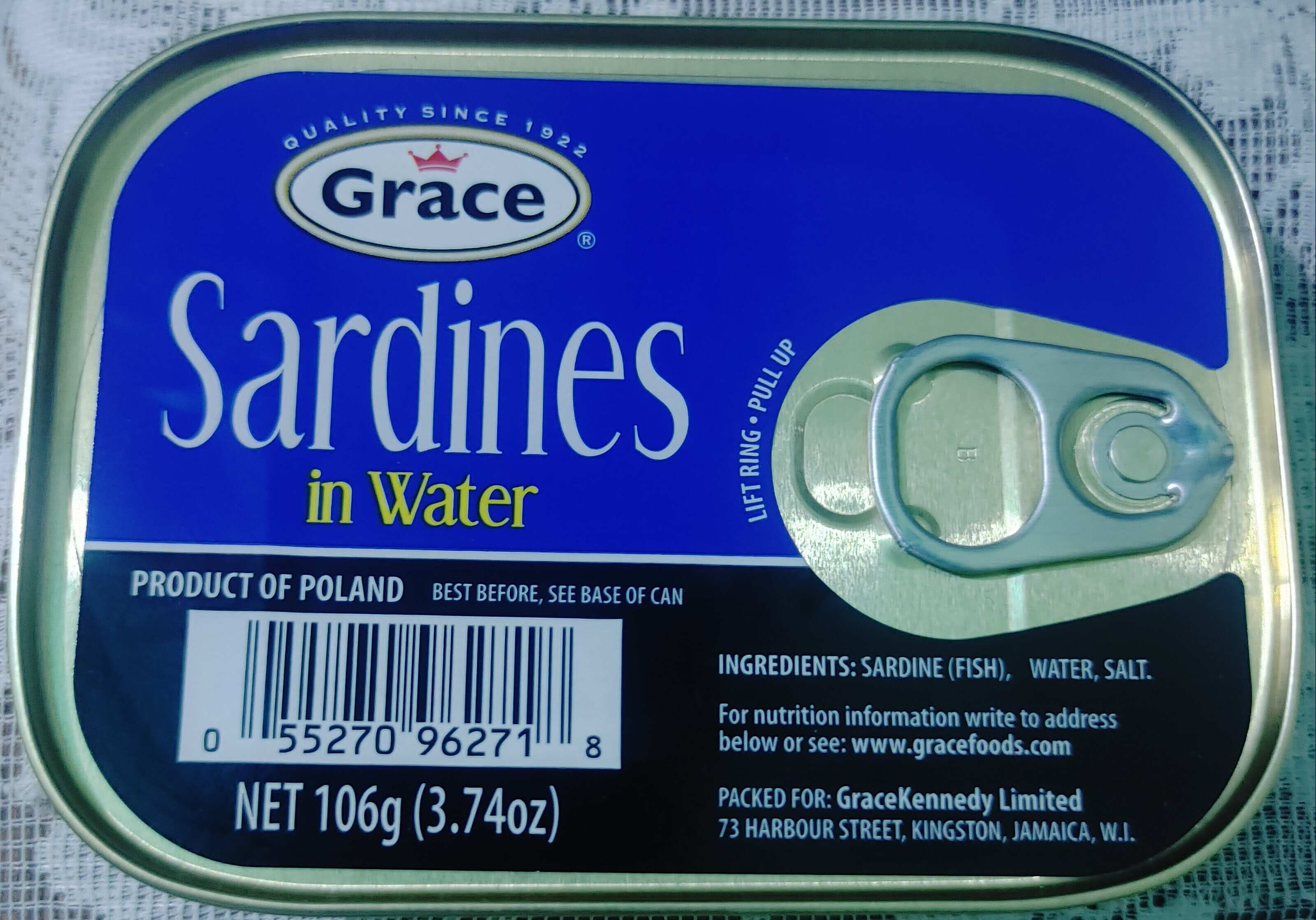 Grace Sardines in Water